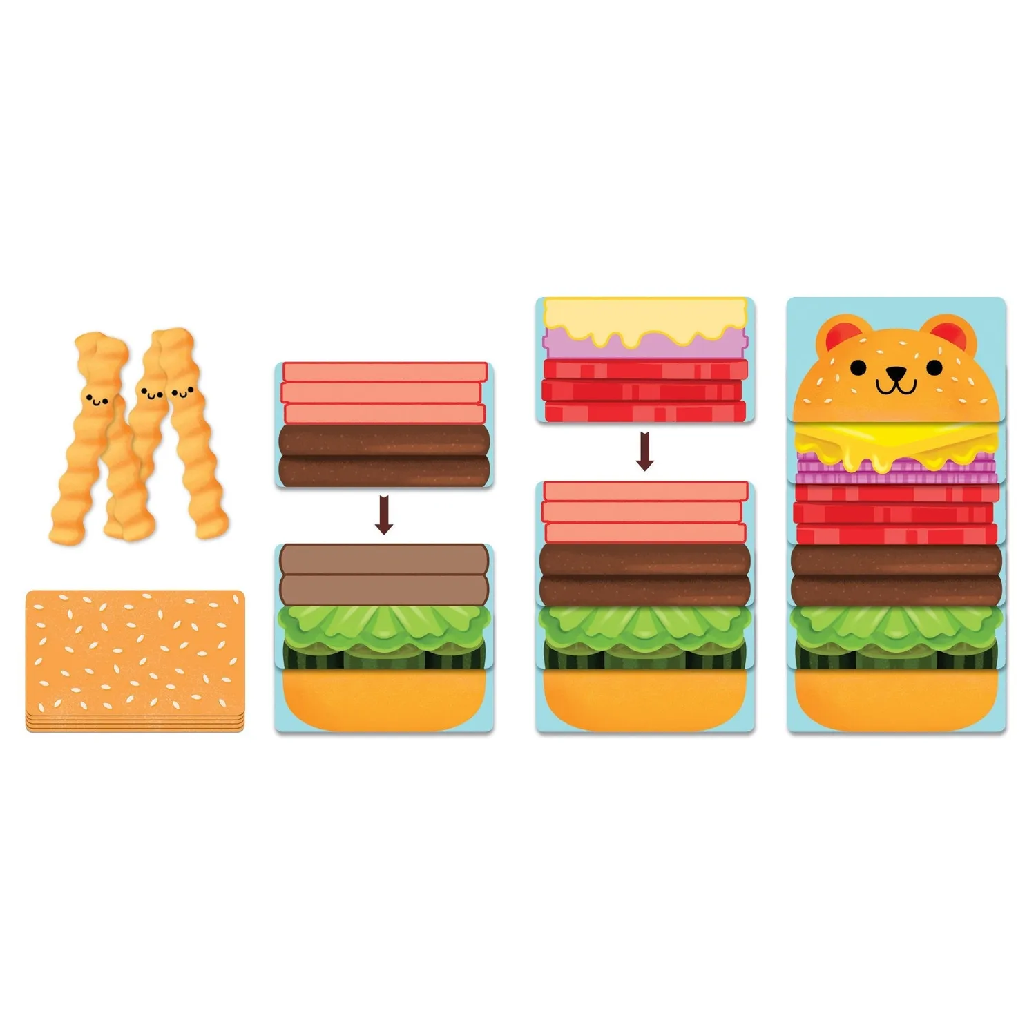 Mudpuppy Burger Bear Bonanza joc societate 2-4