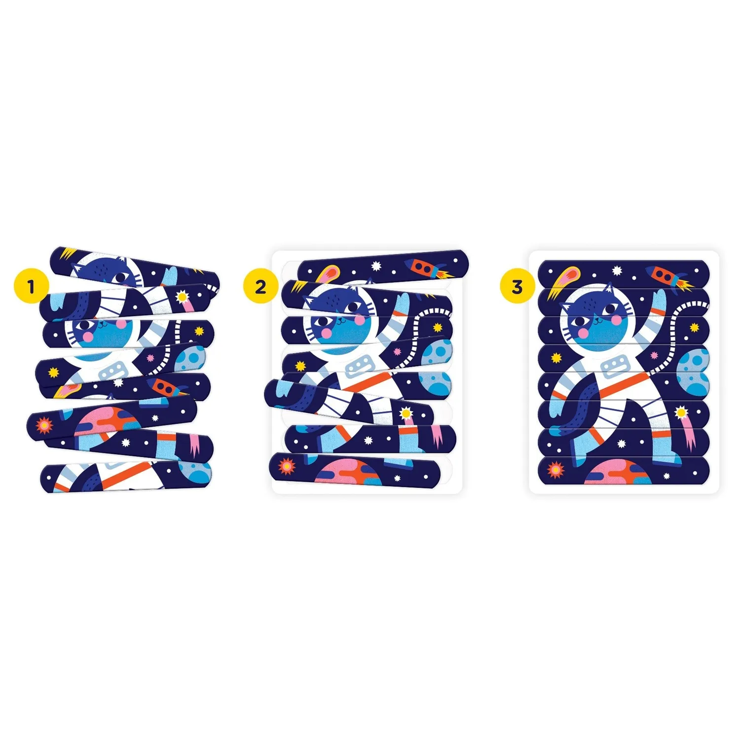 Mudpuppy I Can Be Anything puzzle sticks 24 bete meserii