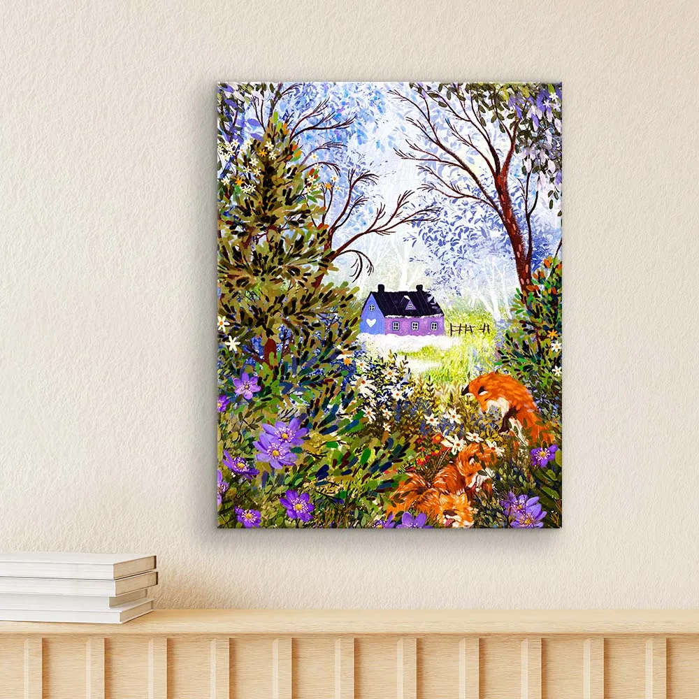PieceRelax Thawing Woodland puzzle canvas padure