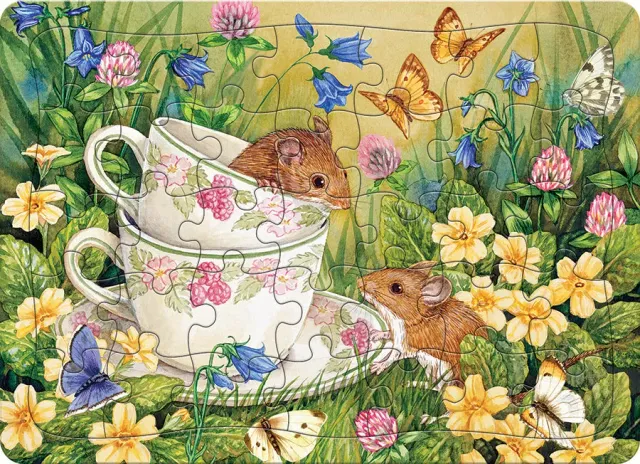 Cobble Hill Tiny Tea Time puzzle tava 35 piese copii
