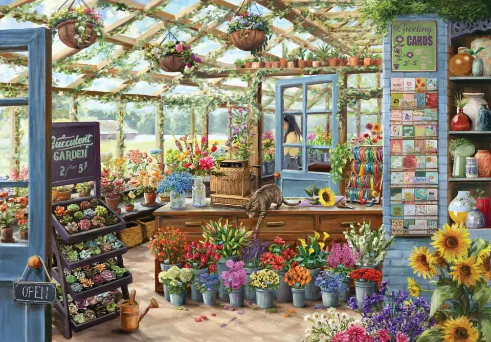 Mosaic Puzzles Greenhouse Workshop puzzle 250 piese sera