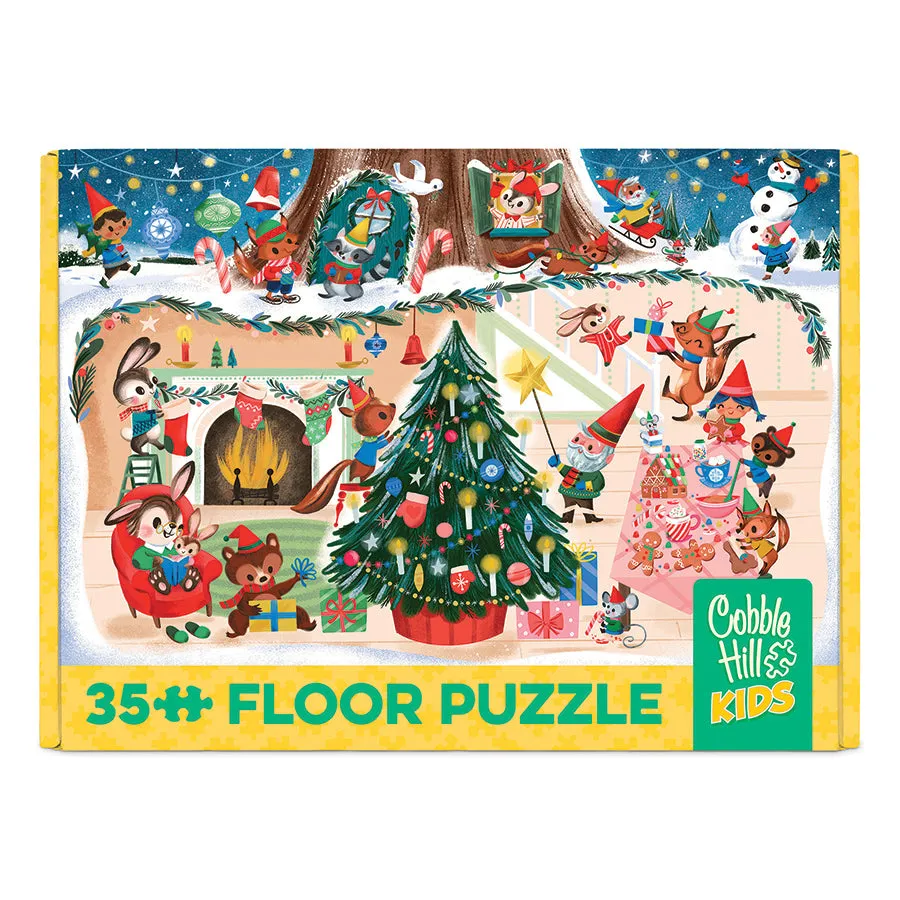 Cobble Hill Christmas Cheer puzzle podea 35 piese
