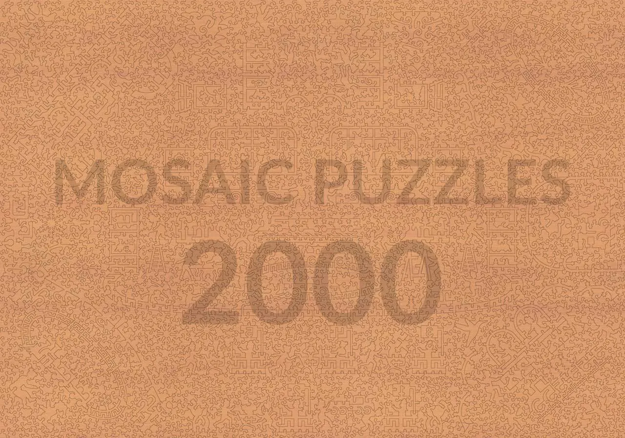 Mosaic Puzzles The Old Model Train Shop puzzle lemn 1000 piese Crăciun