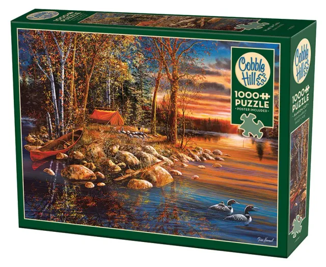 Cobble Hill Wake Up Call puzzle 1000 piese lac toamna