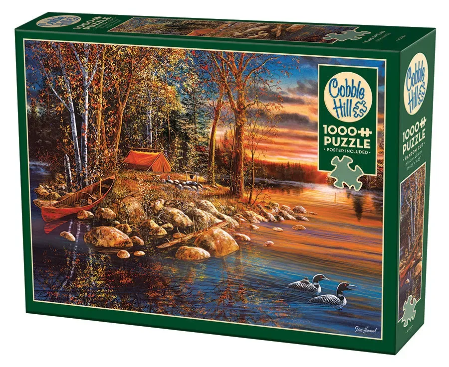 Cobble Hill Wake Up Call puzzle 1000 piese lac toamna