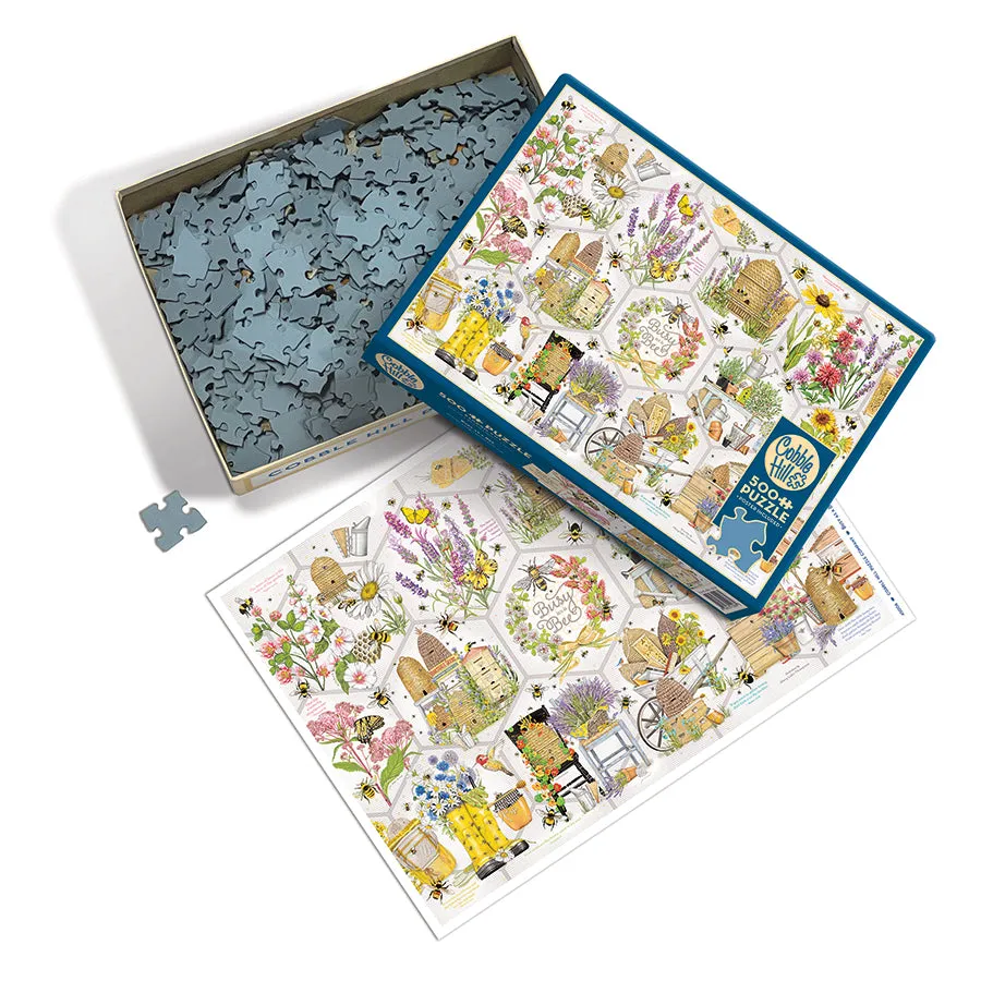 Cobble Hill Busy as a Bee puzzle 500 piese albine