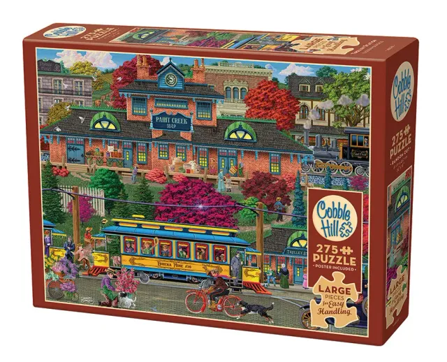 Cobble Hill Trolley Station puzzle 275 piese mari