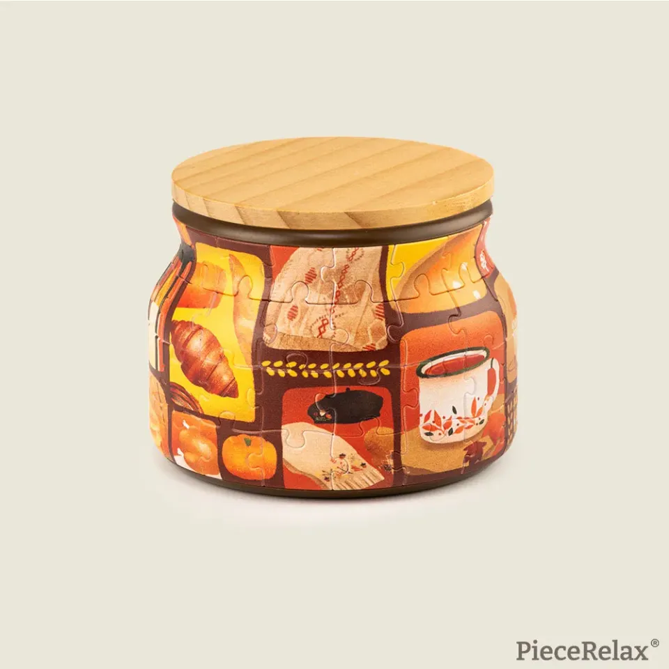 PieceRelax BC1021 puzzle borcan Live Cozy toamna