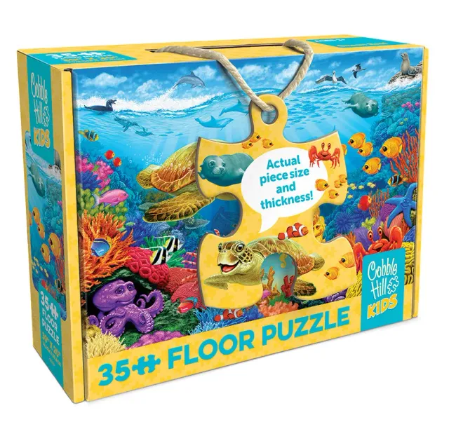 Cobble Hill Ocean Reef puzzle podea 35 piese copii