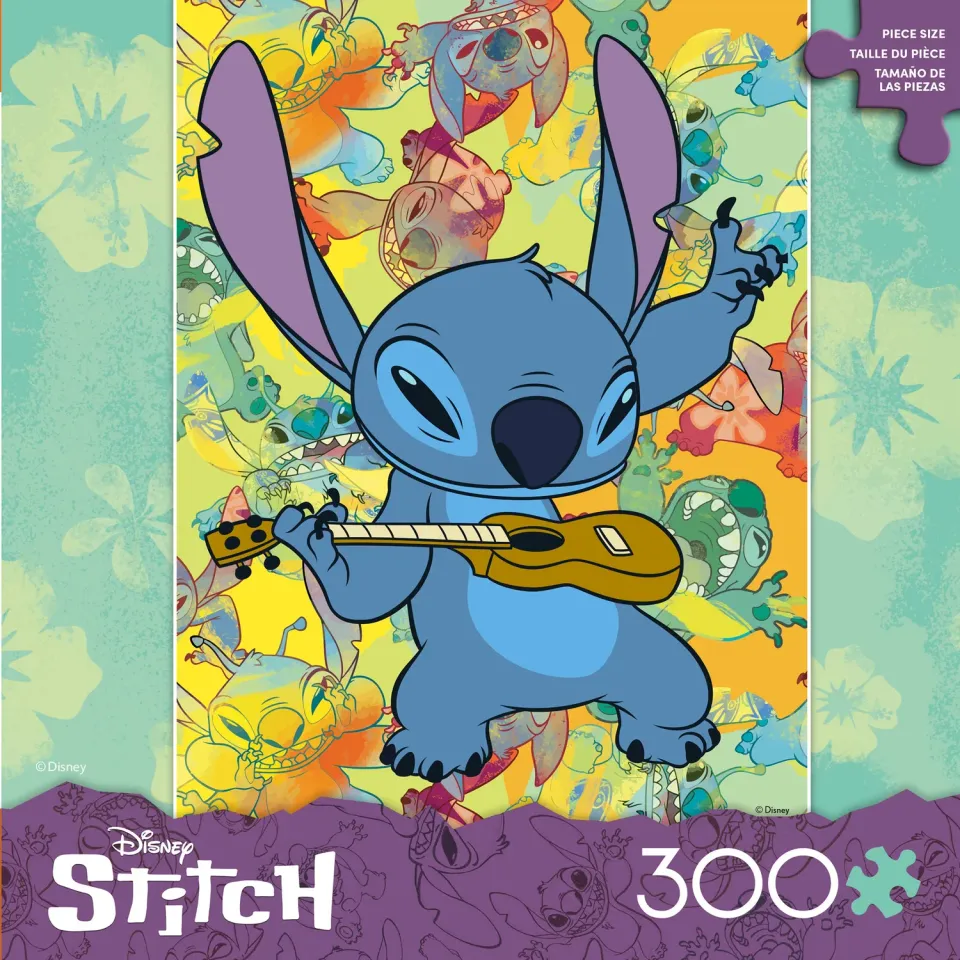 Ceaco Galaxy Grunge puzzle 300 piese Stitch Disney