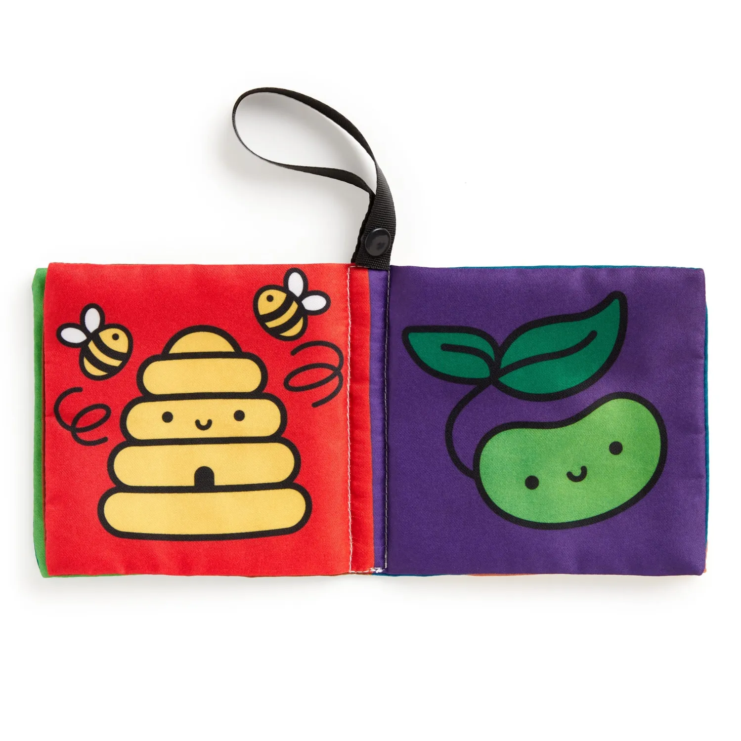 Mudpuppy Nature Baby carte textila carucior 8 pagini