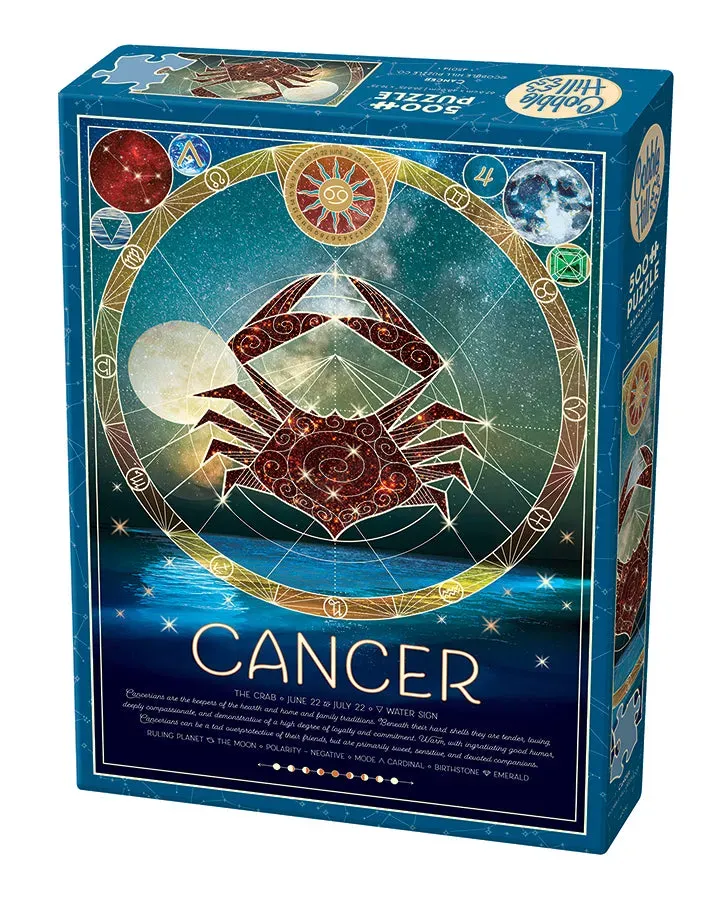 Cobble Hill Cancer puzzle 500 piese zodie Rac