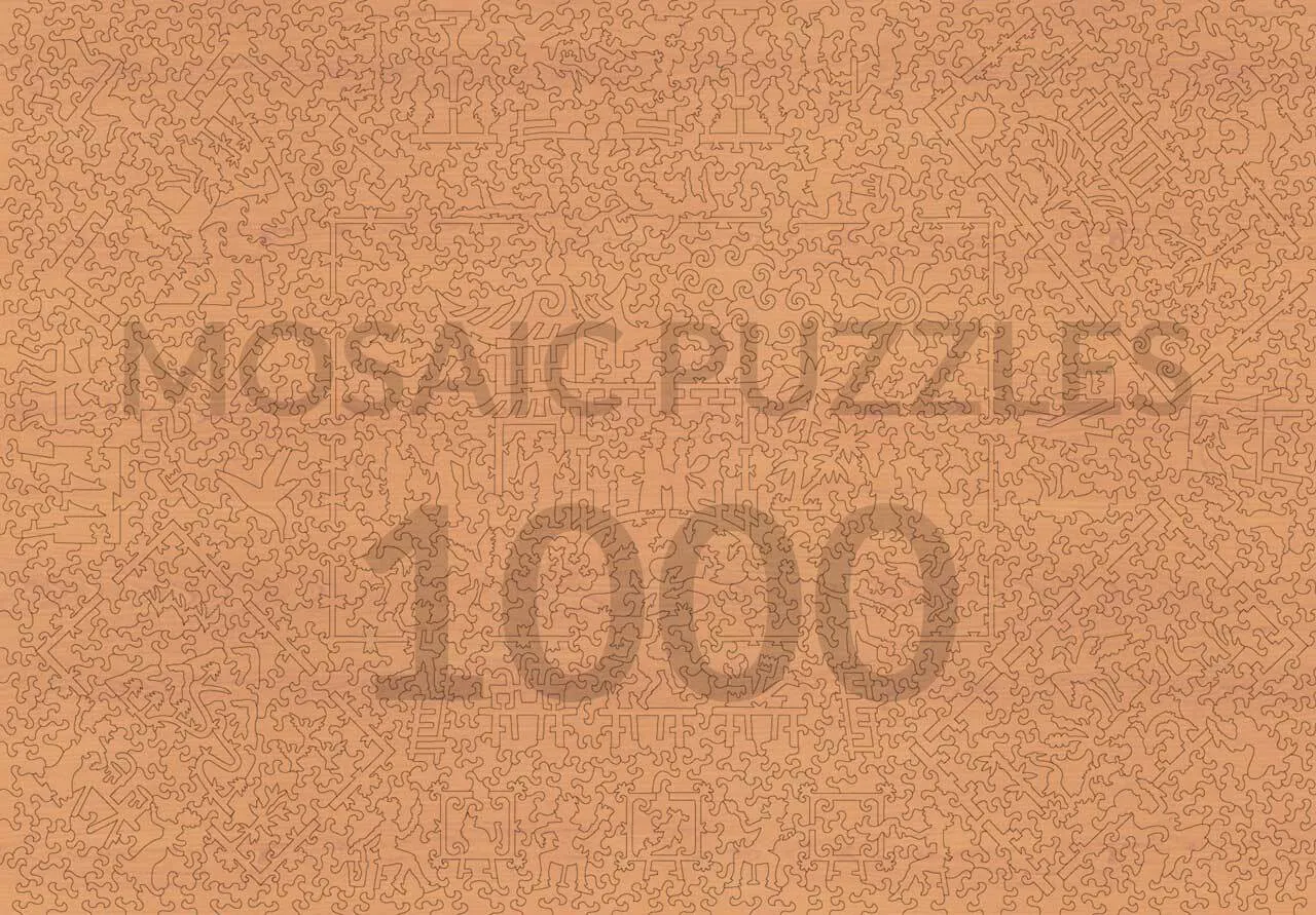 Mosaic Puzzles Awa Province puzzle lemn 500 piese japonez