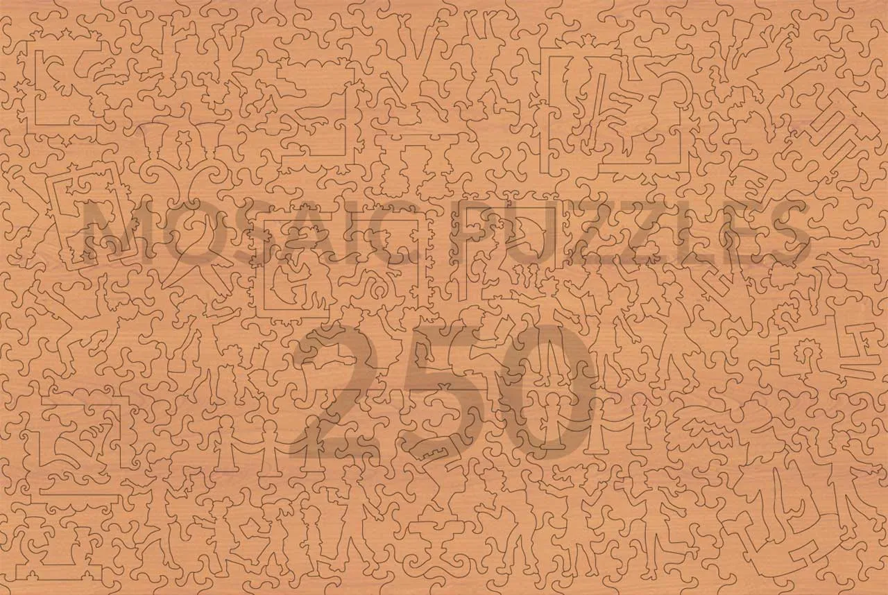 Mosaic Puzzles Alexander Apelles puzzle lemn 500 piese istoric