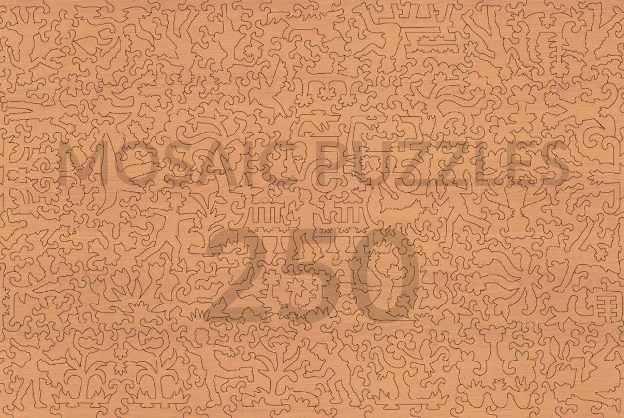 Mosaic Puzzles Tulip Garden puzzle lemn 500 piese floral