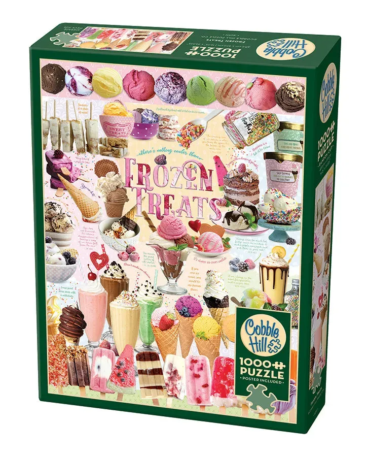 Cobble Hill Frozen Treats puzzle 1000 piese desert