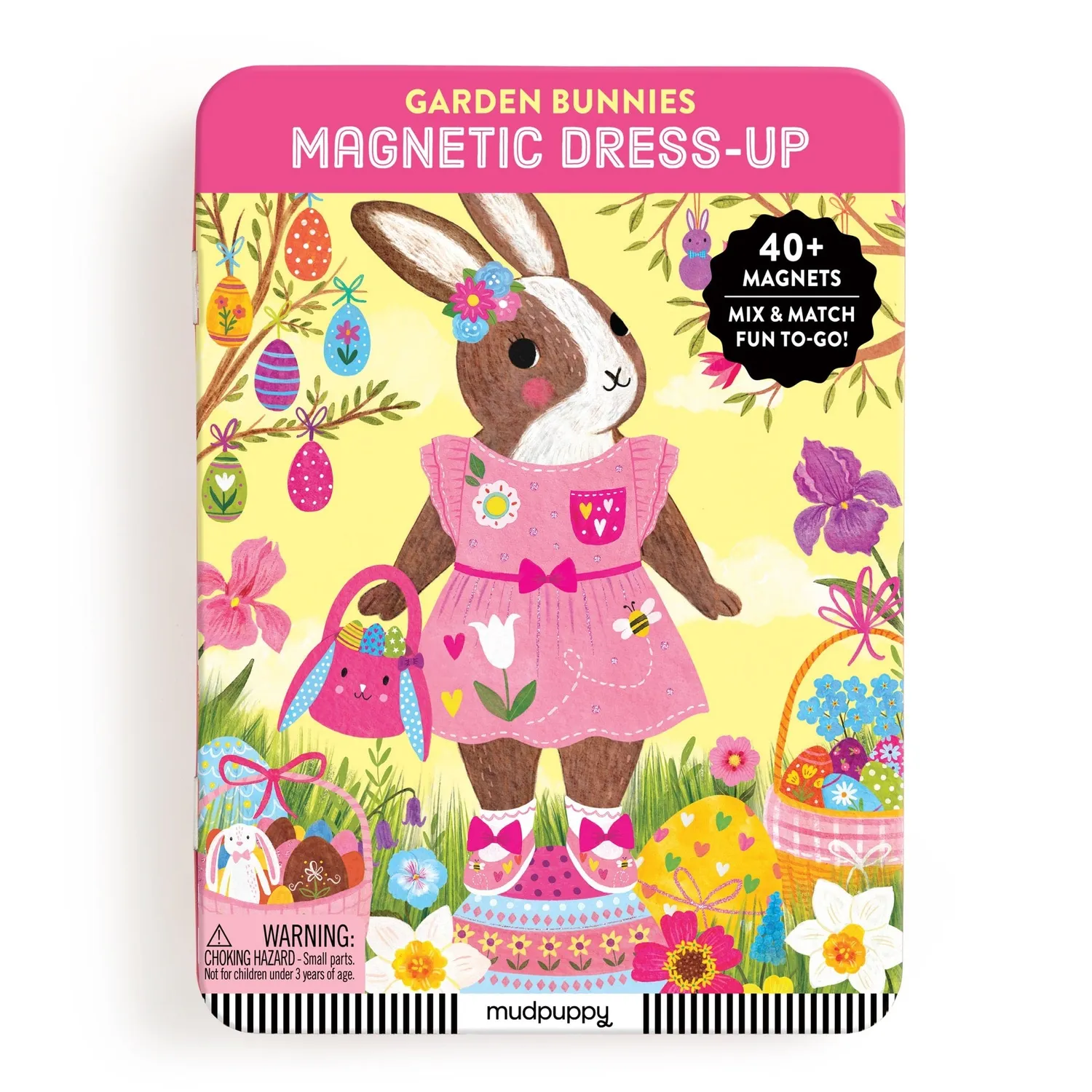 Mudpuppy Garden Bunnies Set magnetic 40 magneți 4+ ani