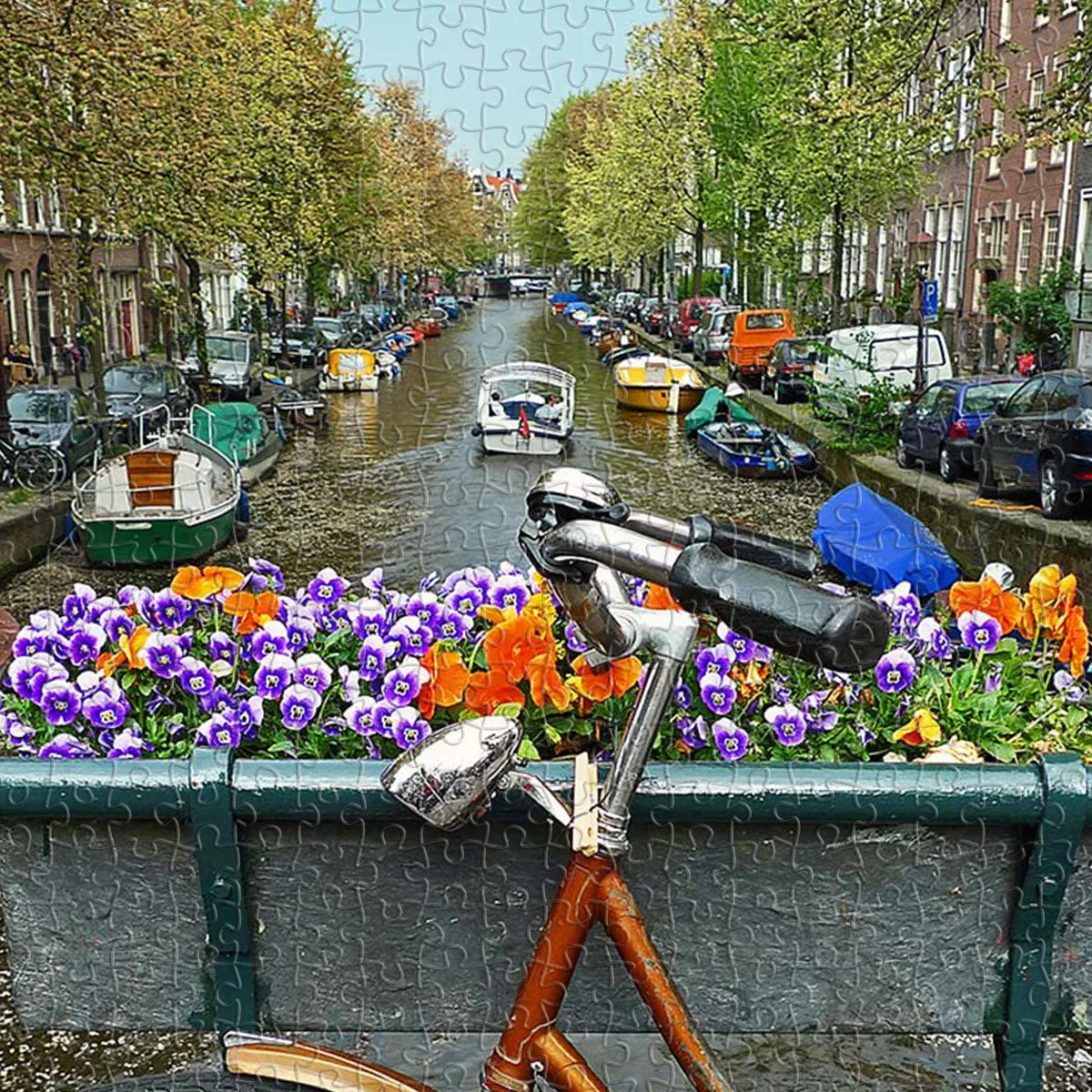 PieceRelax Amsterdam U1137 puzzle 500 piese biciclete