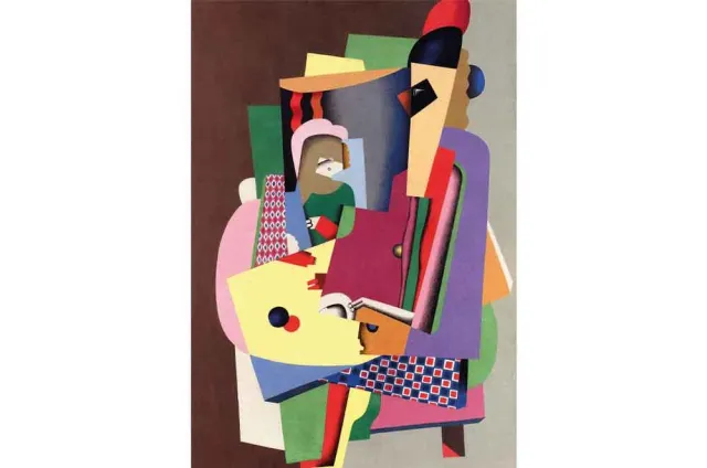 Mosaic Puzzles The Piano Lesson puzzle lemn 500 piese cubist