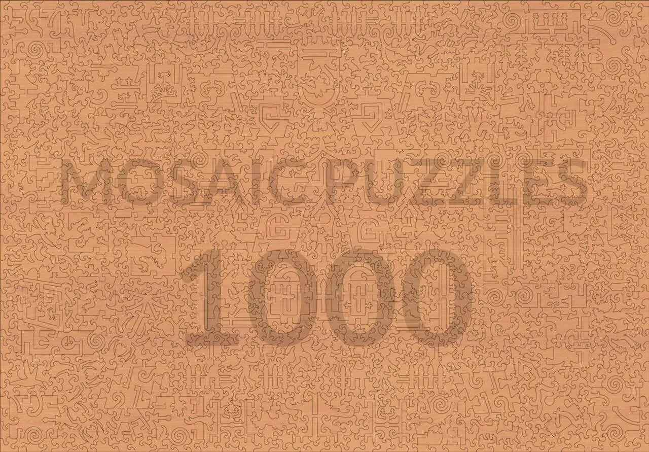 Mosaic Puzzles Little Chateau Horrors puzzle 3D 1000 piese