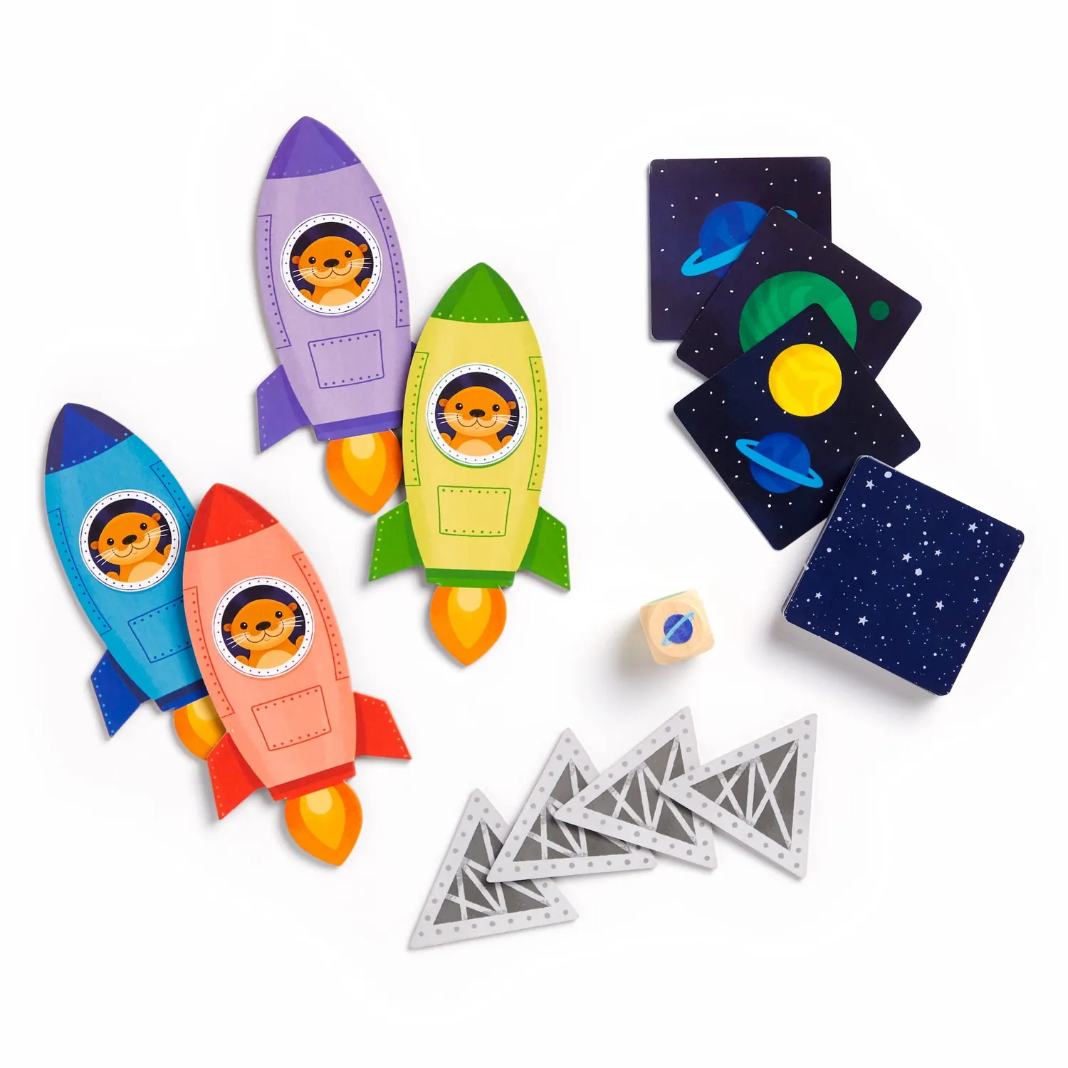 Mudpuppy Otter Space joc de masă 2-4 jucători planete