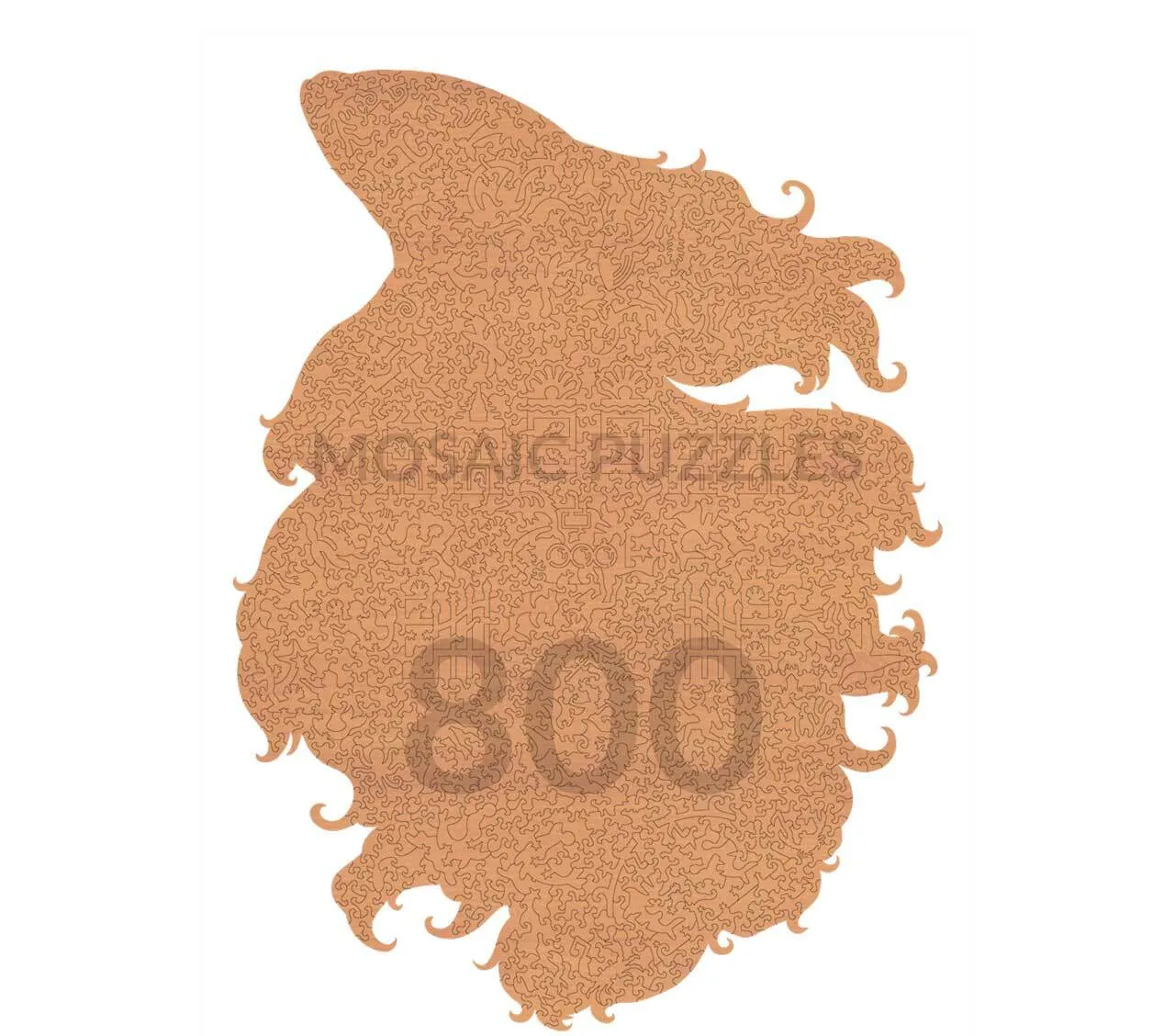 Mosaic Puzzles Chromatic Betta puzzle lemn 400 piese peste