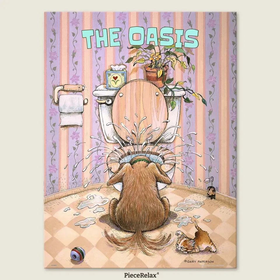 PieceRelax PieceClicks The Oasis U1059 puzzle 1008 piese caini