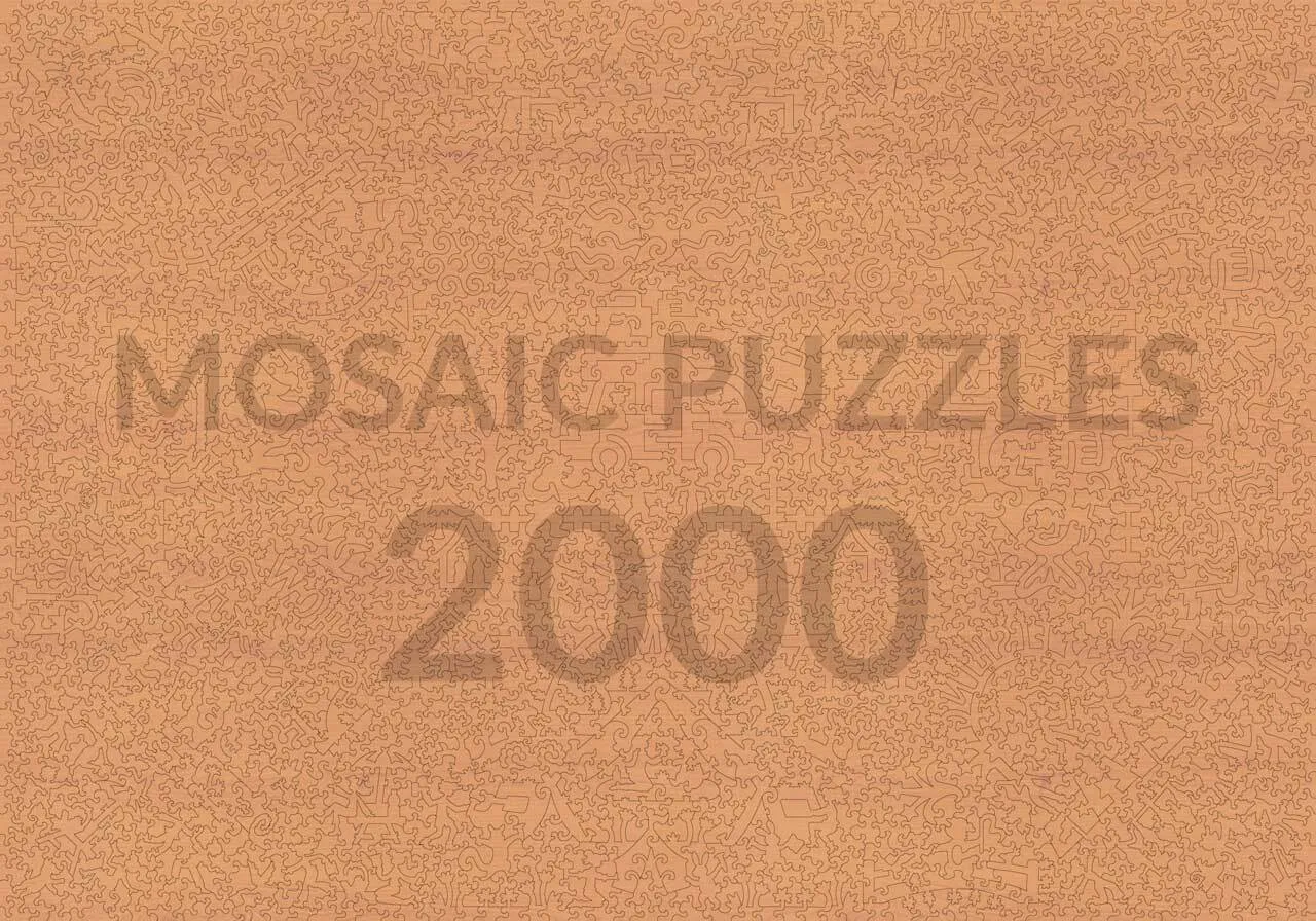 Mosaic Puzzles Postcards puzzle lemn 100 piese parcuri SUA