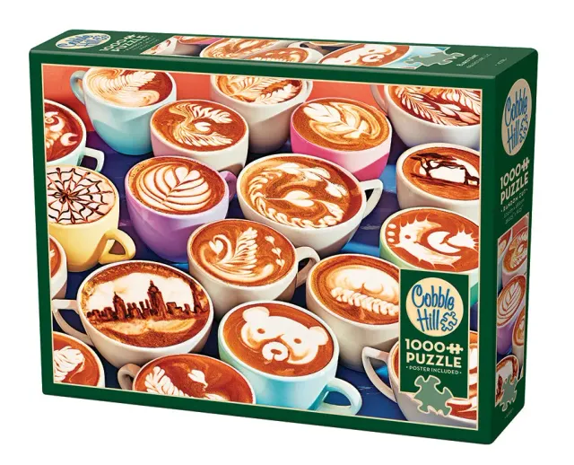 Cobble Hill BaristArt puzzle 1000 piese cafea