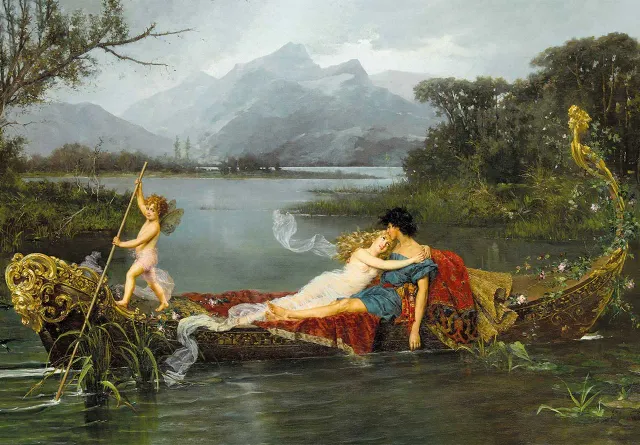 Mosaic Puzzles La Gondole d’amour puzzle din lemn 500 piese arta
