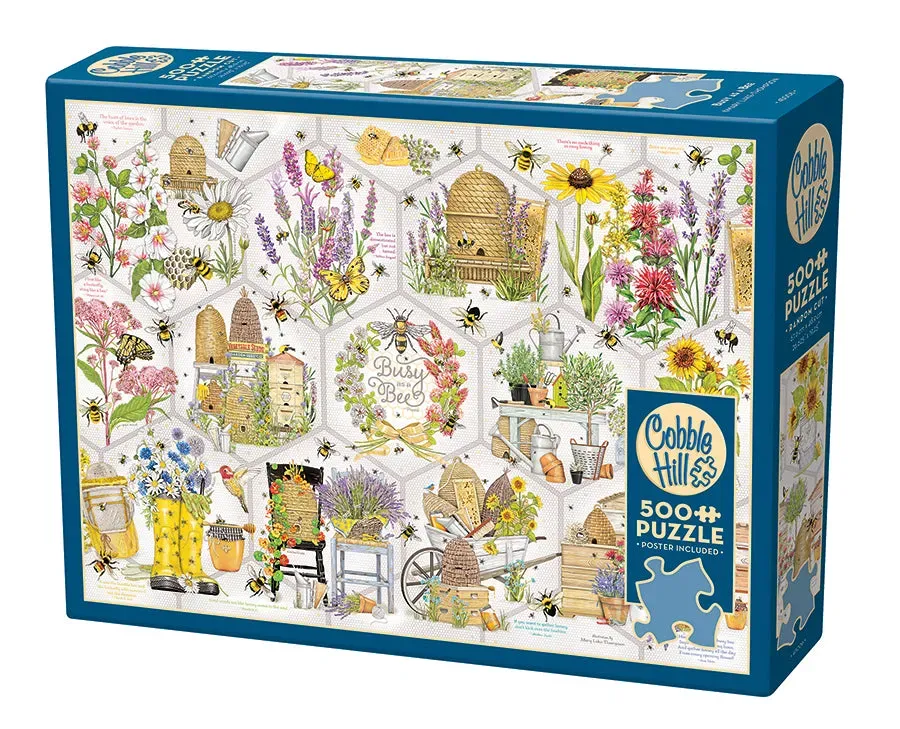 Cobble Hill Busy as a Bee puzzle 500 piese albine