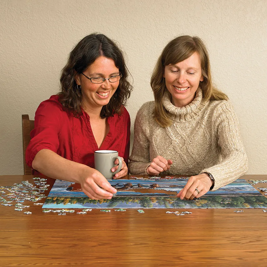 Cobble Hill On the Rocks puzzle 1000 piese toamna cai