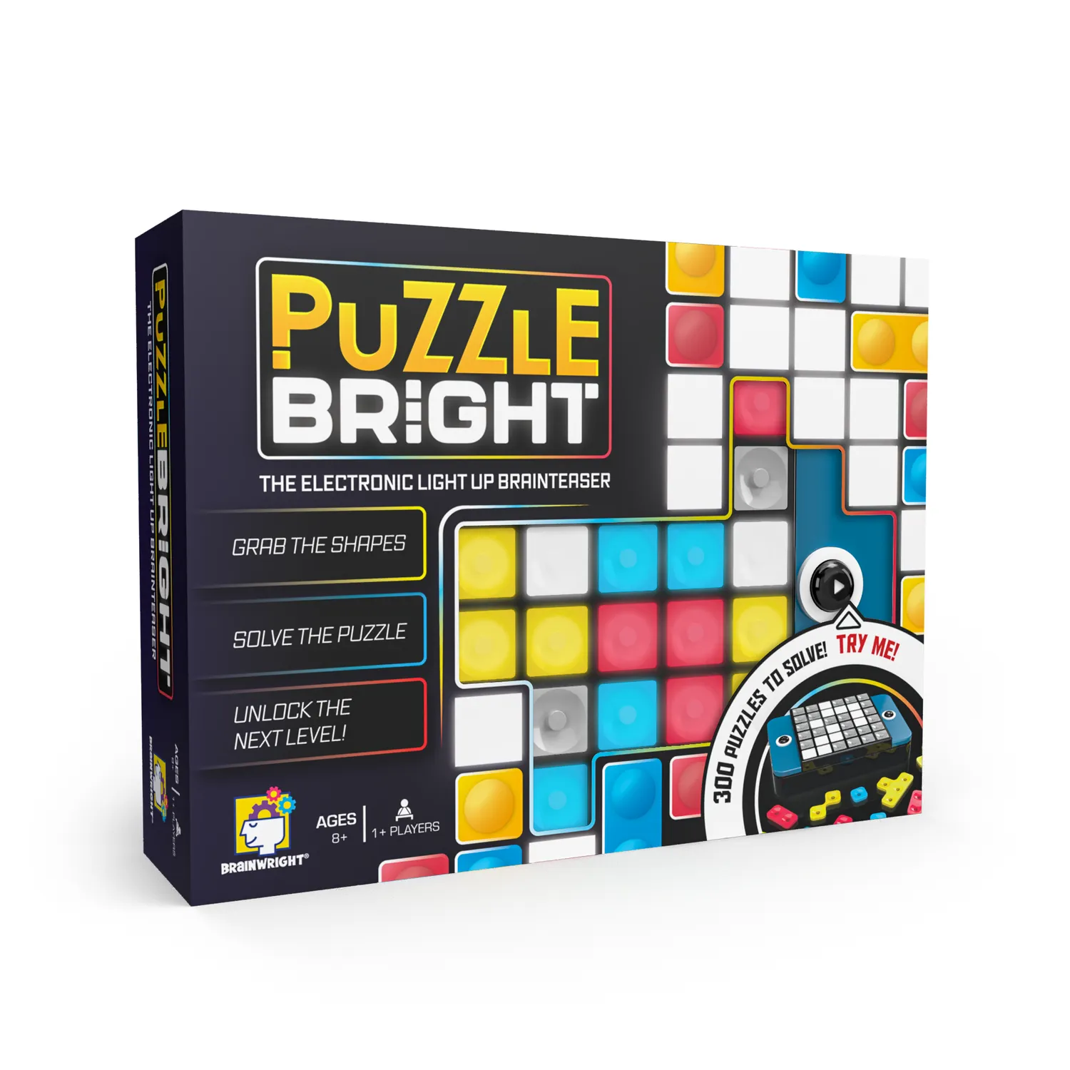 Brainwright Puzzle Bright joc logic electronic 300 puzzle