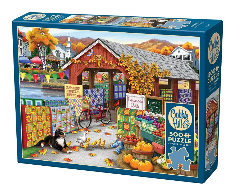 Cobble Hill Harvest Festival puzzle 500 toamna