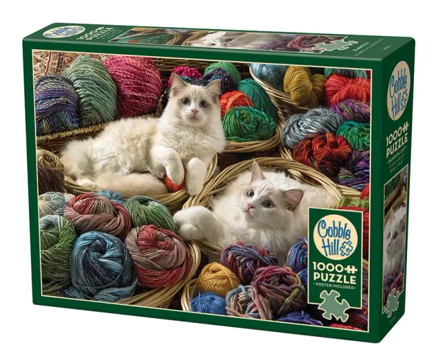Cobble Hill Ragdolls puzzle 1000 piese pisici
