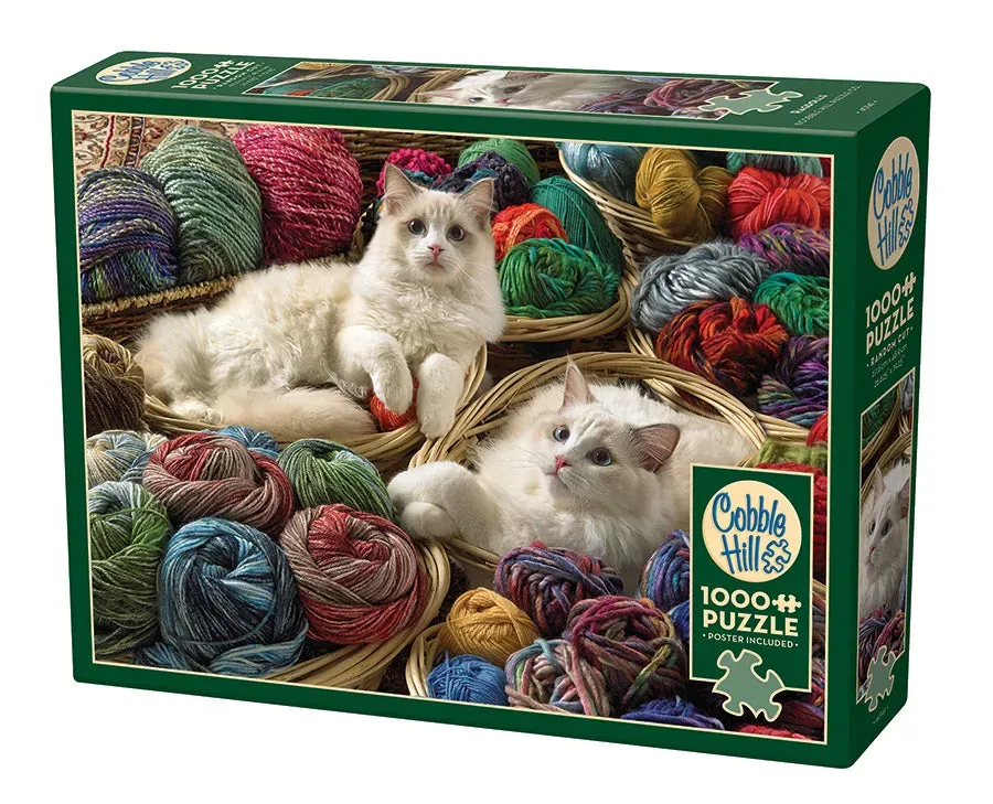 Cobble Hill Ragdolls puzzle 1000 piese pisici
