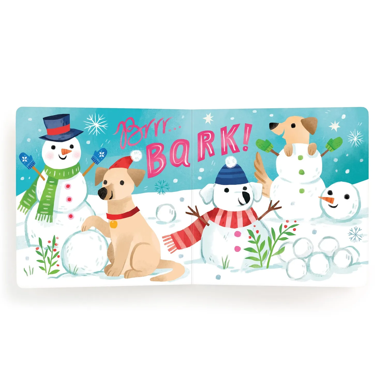 Mudpuppy Ho Ho Howl! carte cartonată Crăciun