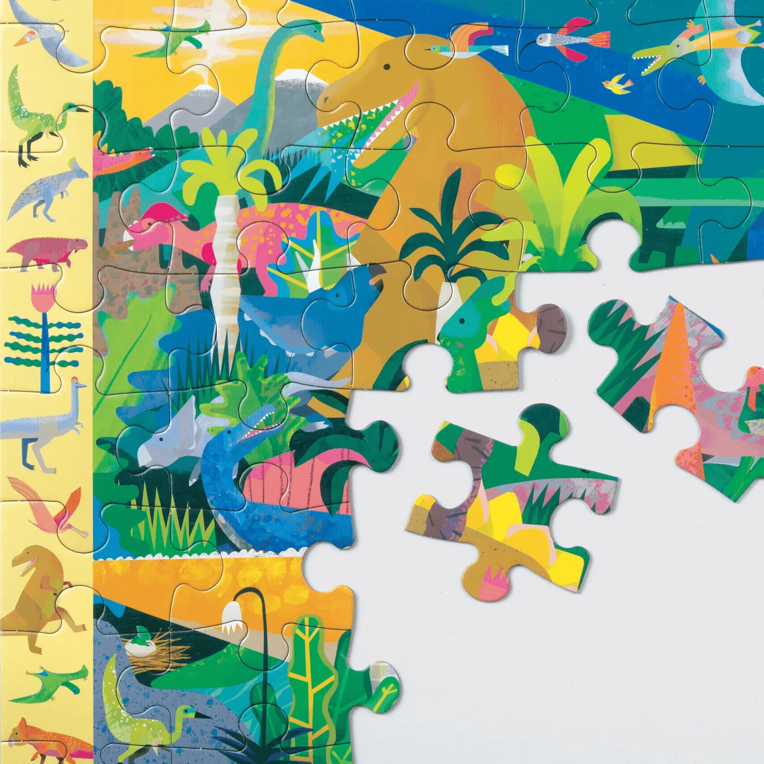 Mudpuppy Dinosaurs Search Find puzzle 64 piese