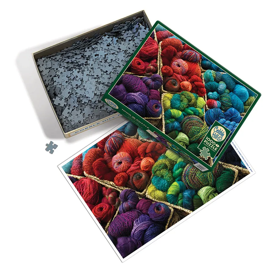 Cobble Hill Plenty of Yarn puzzle 1000 piese ghemuri