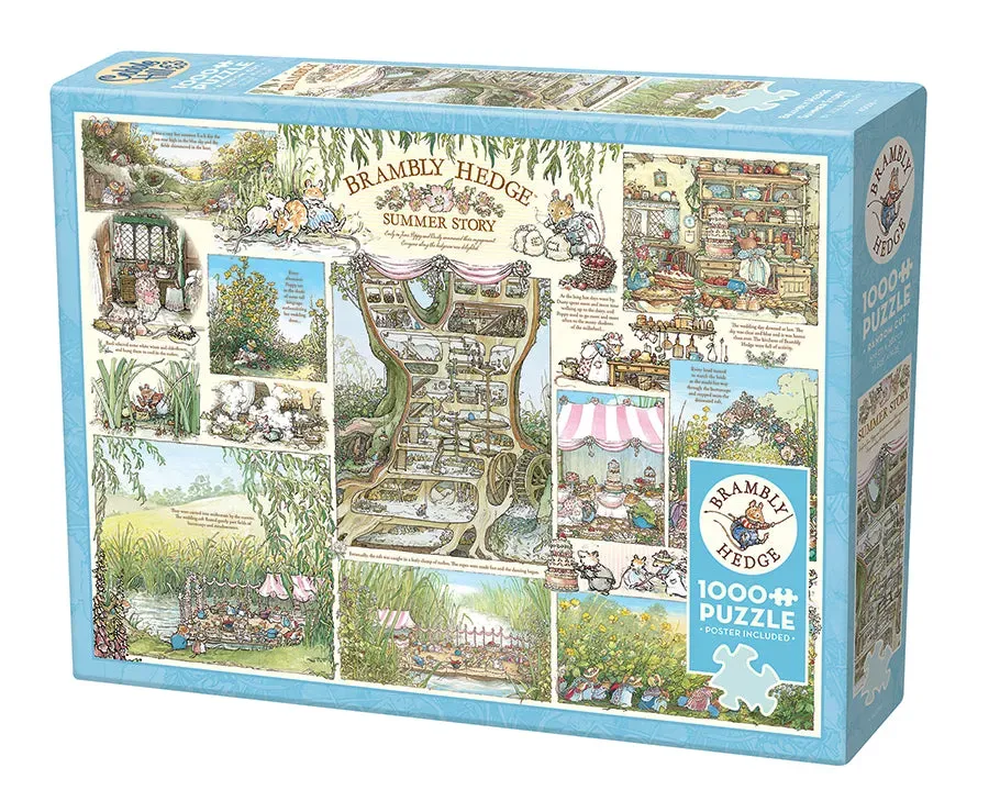 Cobble Hill Brambly Hedge Summer Story puzzle 1000 piese vara