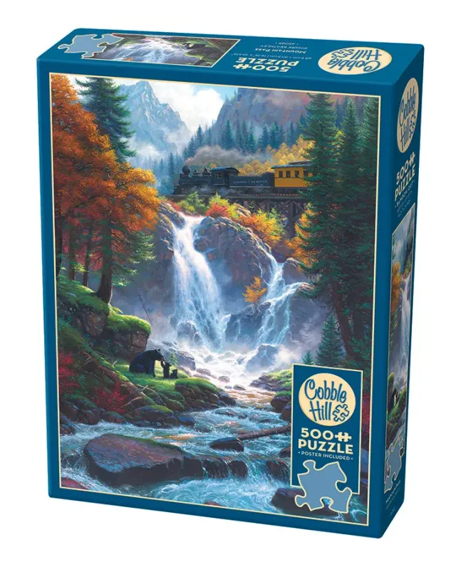 Cobble Hill Mountain Pass puzzle 500 piese toamna