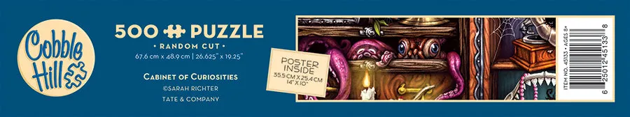 Cobble Hill Cabinet of Curiosities puzzle 500 piese