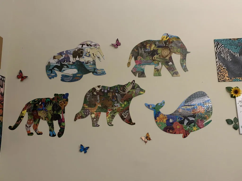 Mudpuppy Arctic Life puzzle contur 300 piese morsa