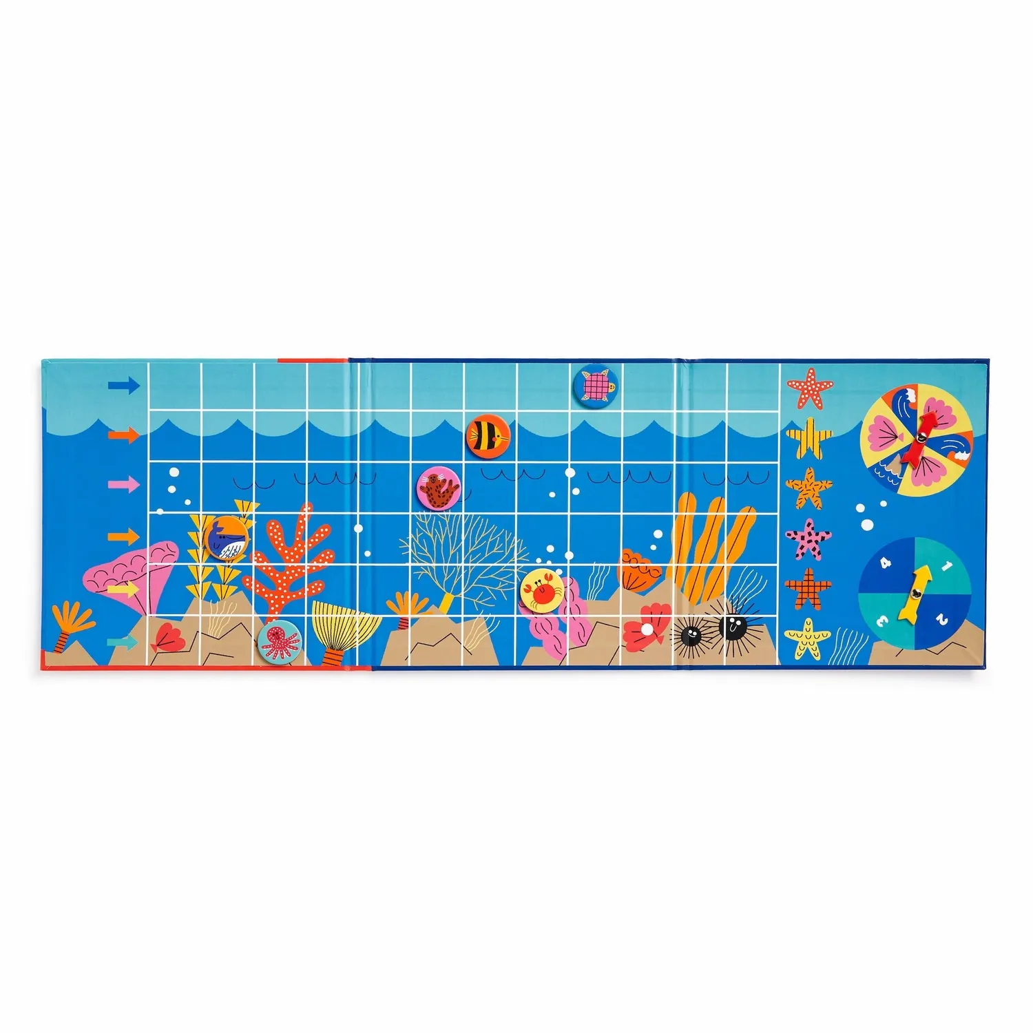 Mudpuppy Let's Take a Swim joc magnetic curse 2-6 jucatori