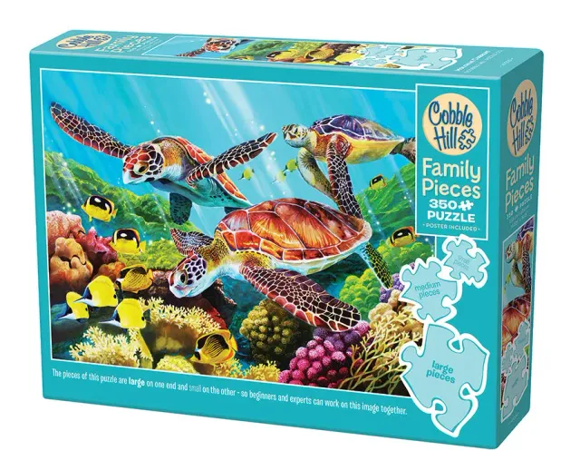 Cobble Hill Molokini Current puzzle familie 350 piese ocean
