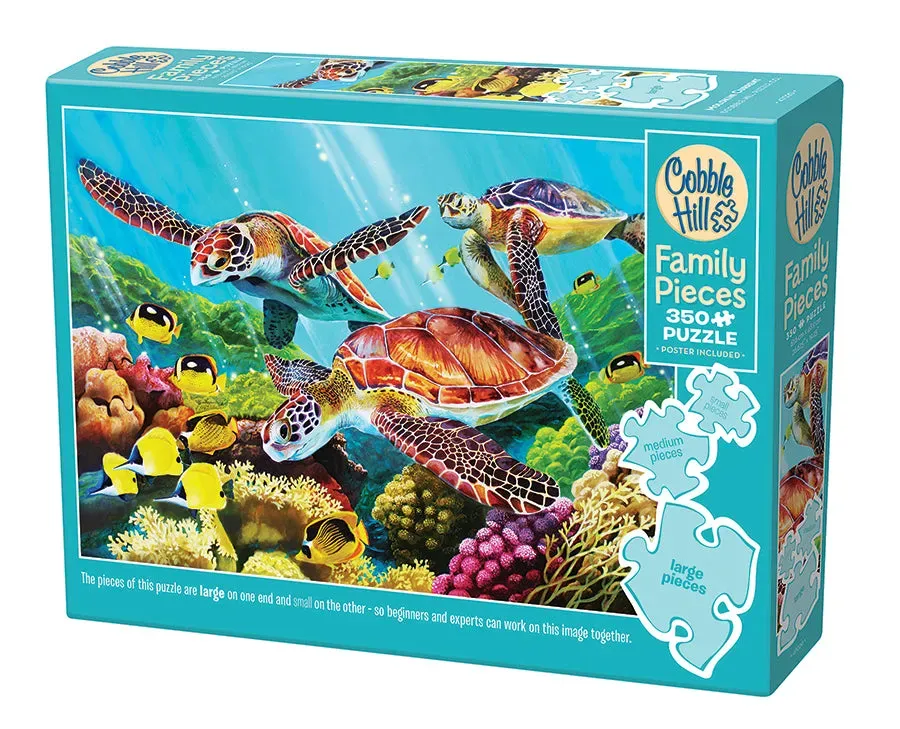 Cobble Hill Molokini Current puzzle familie 350 piese ocean