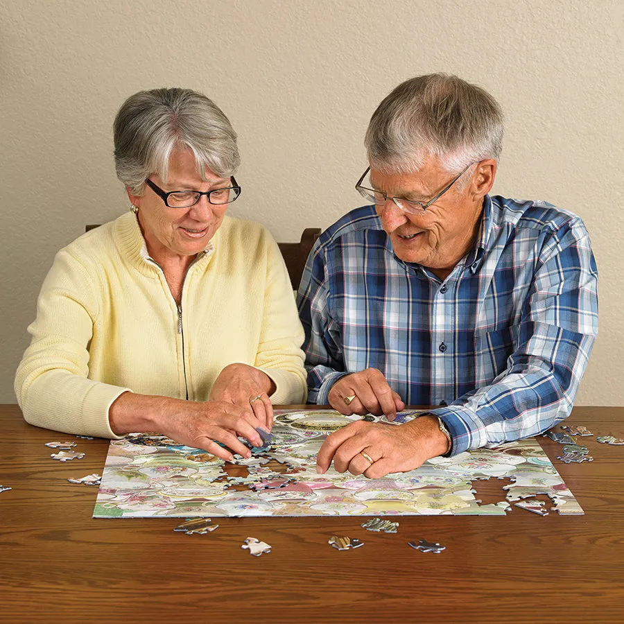 Cobble Hill Easy Handling More Teacups puzzle 275 piese cesti