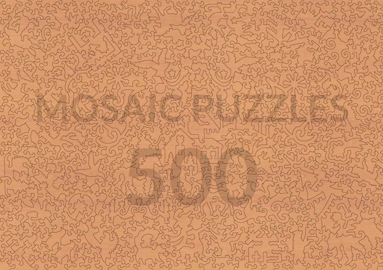 Mosaic Puzzles Songbirds in Winter puzzle 250 piese păsări