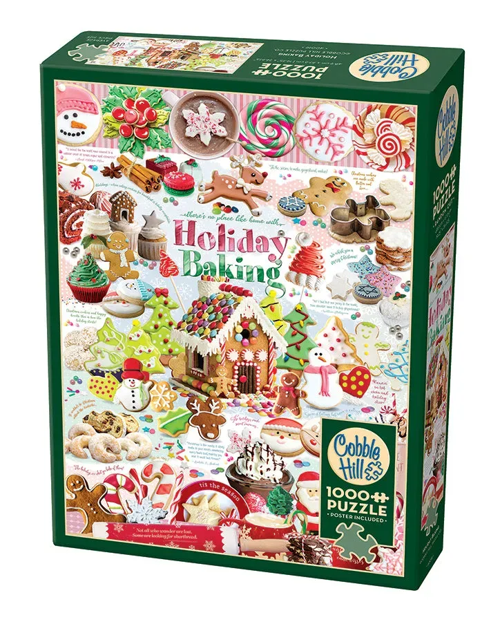 Cobble Hill Holiday Baking puzzle 1000 piese Craciun