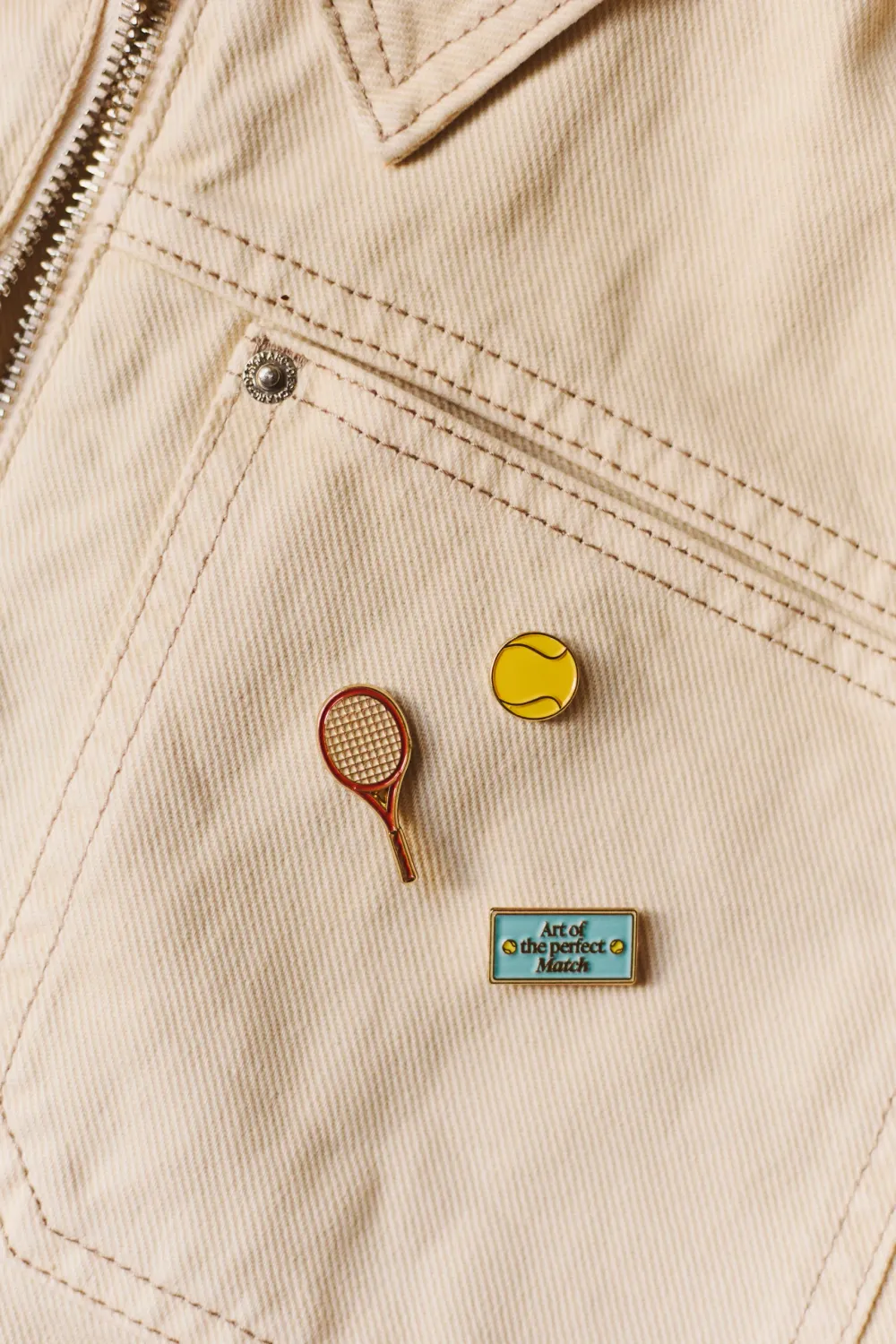 Muno Tennis Club Perfect Match set insigne 3 piese email